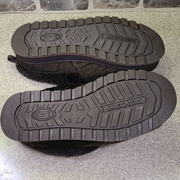 SKECKERS BOB'S HOUSE SHOES 👞SIZE 6 / 7 Dark Brown - Picture 7 of 16